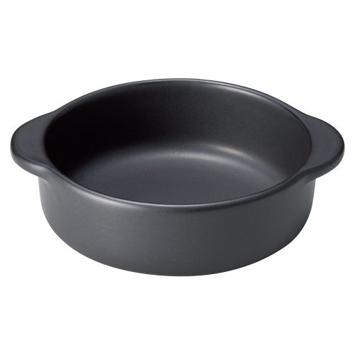 ブラックセラム丸ドリア 17.5×φ15×5.2cm(900cc) 602-048 (5個入) /業務用/新品/小物送料対象商品