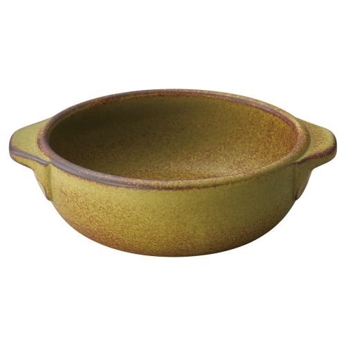 耐熱グラタンよもぎ丸グラタン(大) 18×14.5×5.3cm(550cc) 601-228/業務用/新品/小物送料対象商品