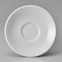 白片手スープ受皿 φ15.7×2cm 606-308 (20個入) /業務用/新品/小物送料対象商品