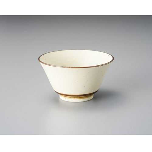 Ramen Bowls - 白伊賀マットクレール型4.0反丼/業務用/新品/小物送料対象商品