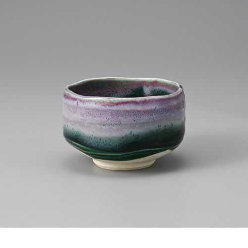 緑彩辰砂抹茶碗/業務用/新品/小物送料対象商品