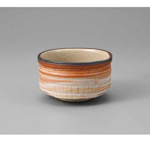 茶具 - 赤志野削り抹茶碗/業務用/新品/小物送料対象商品