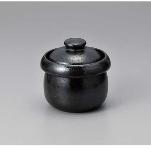 Rice Pots - 黒壷型ご飯鍋 2合炊/業務用/新品/小物送料対象商品