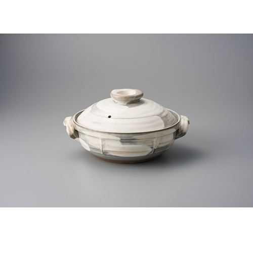 ■商品説明■商品名：白刷毛目9号土鍋メーカー品番：385-199お届け数：1サイズ(cm)：32×口径27×16容量(cc)：3000素材：陶器【配送料について】【ご注意】画面上の色はブラウザやご使用のパソコンの設定により実物と異なる場合があります。