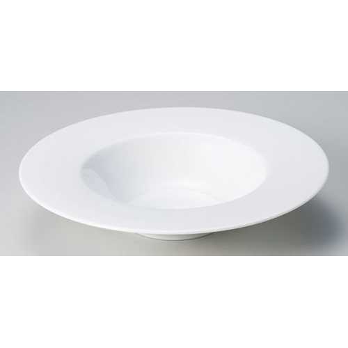 Rakuten - ホワイトワイドフラットボール(24cm)/業務用/新品/小物送料対象商品