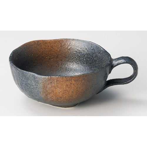 黒備前スープ碗/業務用/新品/小物送料対象商品