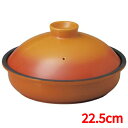 鉄製鍋 22.5cm鉄鍋 ベイクオレンジ/洋食器/業務用/新品 /テンポス