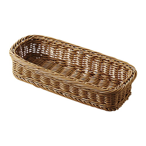カトラリーバスケット 大(4人用) ブラウン /業務用食器/新品/小物送料対象商品