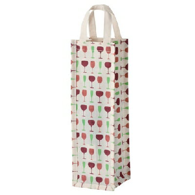 コットンワインバッグ 1本用ホワイト 10入/業務用/新品/小物送料対象商品