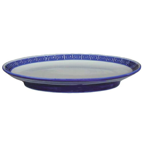 ラーメン丼 ルリ雷門 7.5寸冷麺皿 10枚入 /業務用/新品/送料無料