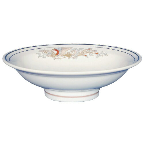 ラーメン丼 パステル鳳花 丸8寸高台皿 10枚入 /業務用/新品/送料無料