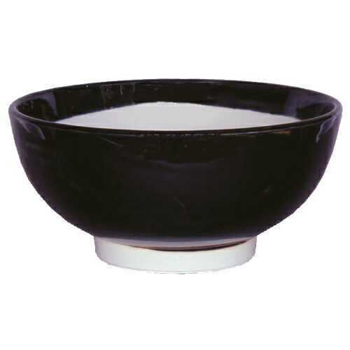 【ラーメン丼 黒 7寸深口丼 10個入 】/業務用/新品/送料無料