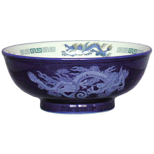 【ラーメン丼 ルリ白竜 7寸玉丼 10個入 】/業務用/新品/送料無料