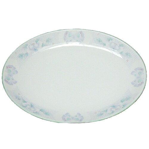 【ラーメン丼 ヒスイ花蝶 9吋メタプラター 10枚入 】/業務用/新品/送料無料