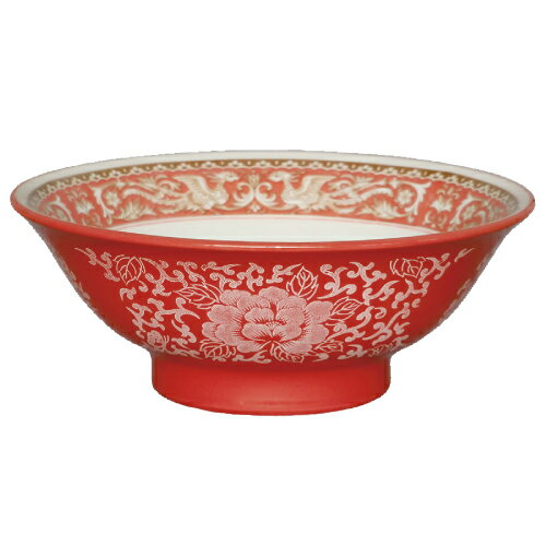 【ラーメン丼 紅鳳凰 7寸反高台丼 10個入 】業務用/新品/小物送料対象商品