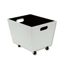 脱衣カゴ キャスター付き TM-P/ホワイト/業務用/新品/小物送料対象商品