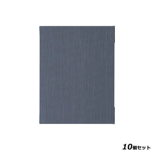 【10セット】メニューブック(A4) PR-401/黒 /業務用/新品/送料無料