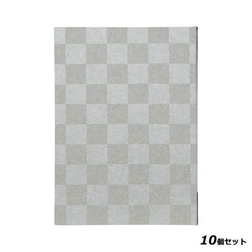 【お得なセット商品】【送料無料】メニューブック(A4) 和-301/グレー/業務用/新品