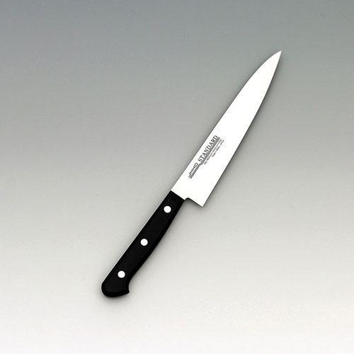 【ネット限定】ペティナイフ ツバ無 刃渡り：150mm スタンダード 抗菌PC 堺實光 /送料別途見積/テンポス