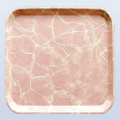 メラミン食器 お盆 パレッタ 角盆 コーラル 幅335mm×奥行335mm×高さ22mm/業務用/新品/小物送料対象商品