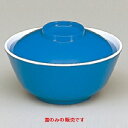 メラミン食器 汁椀 カラー食器 汁椀(蓋) ブルー 高さ28mm×直径:111/業務用/新品/小物送料対象商品/テンポス