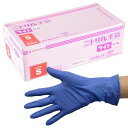 PSニトリル手袋 ライトT 紫・粉無 S パックスタイル(3000枚入)/業務用/新品/送料無料(3)
