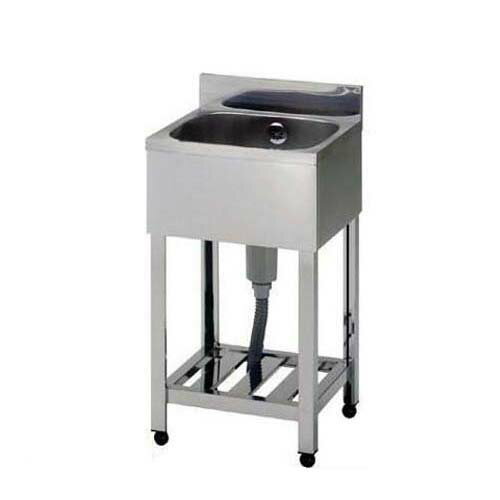 KP1-450,KPC1-450 【組立式/東製作所】 一槽シンク 幅450×奥行450×高さ800(mm)【業務用/新品/送料無料】