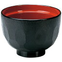 3.2寸亀甲汁椀 黒内朱/業務用/新品/小物送料対象商品