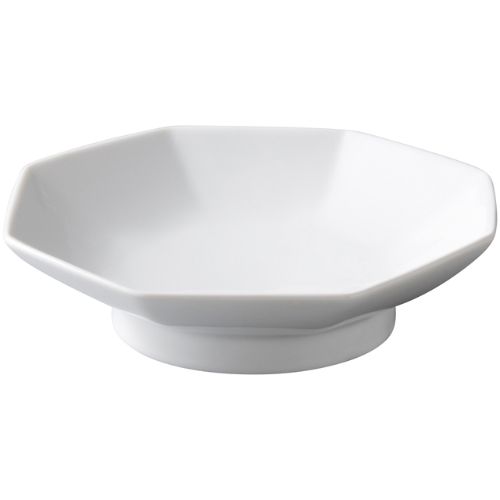 白福18cm 八角高台皿/業務用/新品/小物送料対象商品