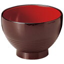 耐A4.7寸大福鉢 溜内朱/業務用/新品/小物送料対象商品