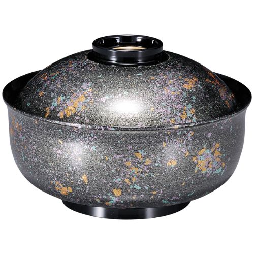 TA5寸ゆり型煮物椀 銀光彩高台内金ライン/業務用/新品/小物送料対象商品