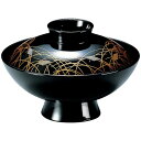 TA4寸小槌吸物椀 黒ススキ/業務用/新品/小物送料対象商品