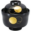 TAまゆ型吸物椀 黒つぼつぼ/業務用/新品/小物送料対象商品