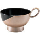 仙才トッティー椀(大)三日月塗分け 黒/銀透き(琳)/業務用/新品/小物送料対象商品(3)