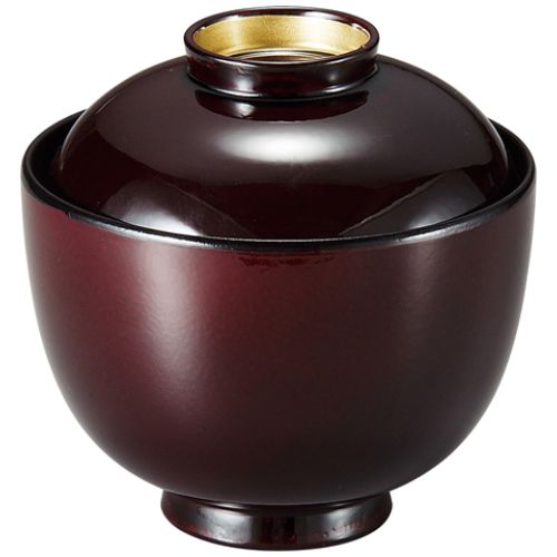 室町小吸椀 溜高台内金/業務用/新品/小物送料対象商品