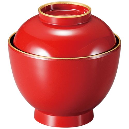 3.5寸玉子椀 朱天金/業務用/新品/小物送料対象商品
