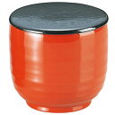 荒筋飯器(蓋親)総朱蓋外黒/業務用/新品/小物送料対象商品