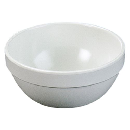 メラミン19cmスタック丸盛鉢白グロス/業務用/新品/小物送料対象商品
