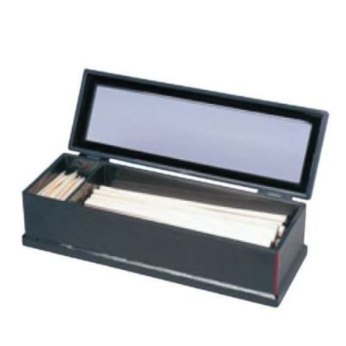 元禄 箸箱 黒淵朱(楊枝入付)ABS/業務用/新品/小物送料対象商品