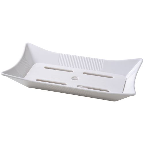 タコ長角盛鉢(大)本体 白グロス/業務用/新品/小物送料対象商品