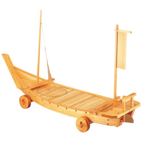 木製6尺大和大漁舟(網付・車ナシ/業務用/新品/送料無料