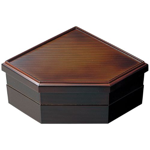 むすび松花堂 溜内黒(蓋/業務用/新品/小物送料対象商品(3)