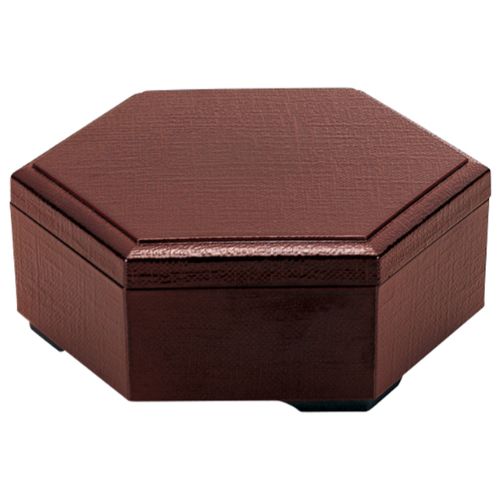 新6寸布目六角弁当溜(内無)蓋/業務用/新品/小物送料対象商品(3)