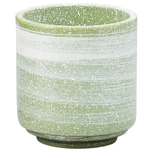 TA切立湯呑 若葉刷毛目タタキ/業務用/新品/小物送料対象商品