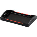 運び型カスタ-盆(小)黒天朱/業務用/新品/小物送料対象商品