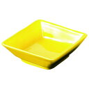 95陶器調角小鉢 黄色/業務用/新品/小物送料対象商品