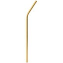 φ6mmカ-ブストローゴールド10本入/業務用/新品/小物送料対象商品