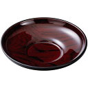 ユ)4寸だるま茶托 ケヤキ木目/業務用/新品/小物送料対象商品
