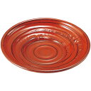 4寸象谷茶托 うず根来(全面塗)/業務用/新品/小物送料対象商品