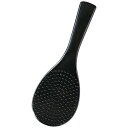しゃもじ(S)16cm黒台紙付/業務用/新品/小物送料対象商品